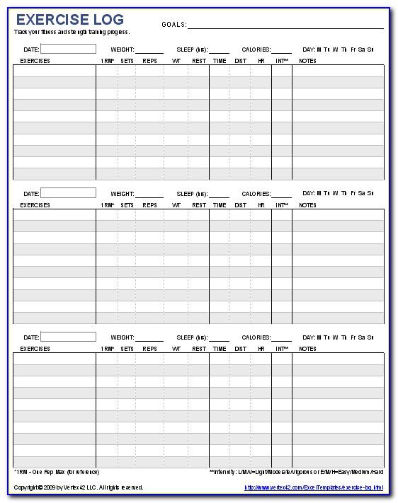Employee Training Log Template Excel
