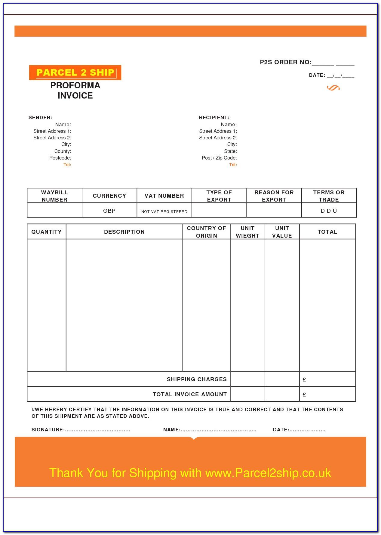 Free Microsoft Word Invoice Template Download