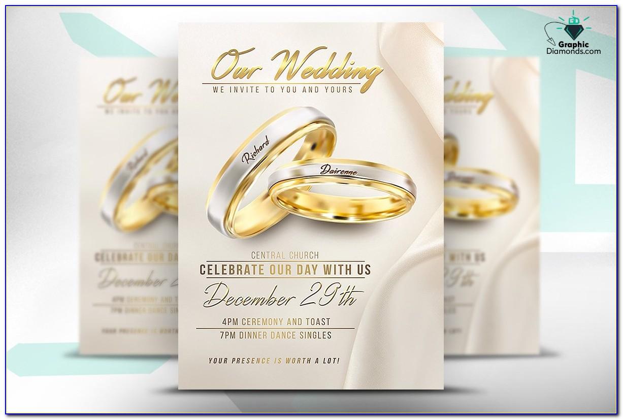 Free Wedding Planner Brochure Template Psd