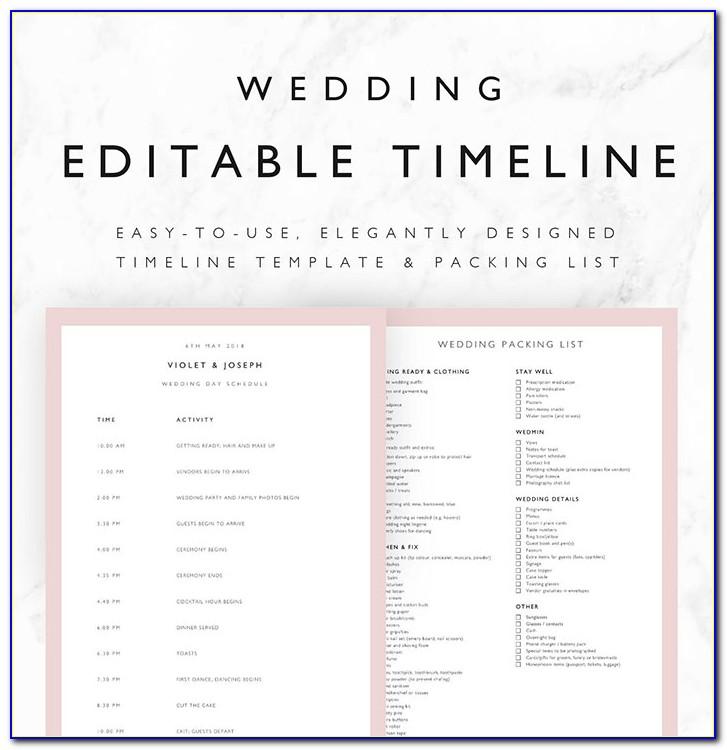 Tri Fold Wedding Program Template Publisher