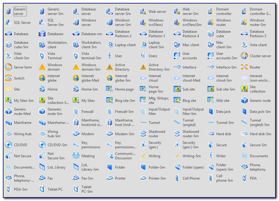 Visio Network Shapes Free Download