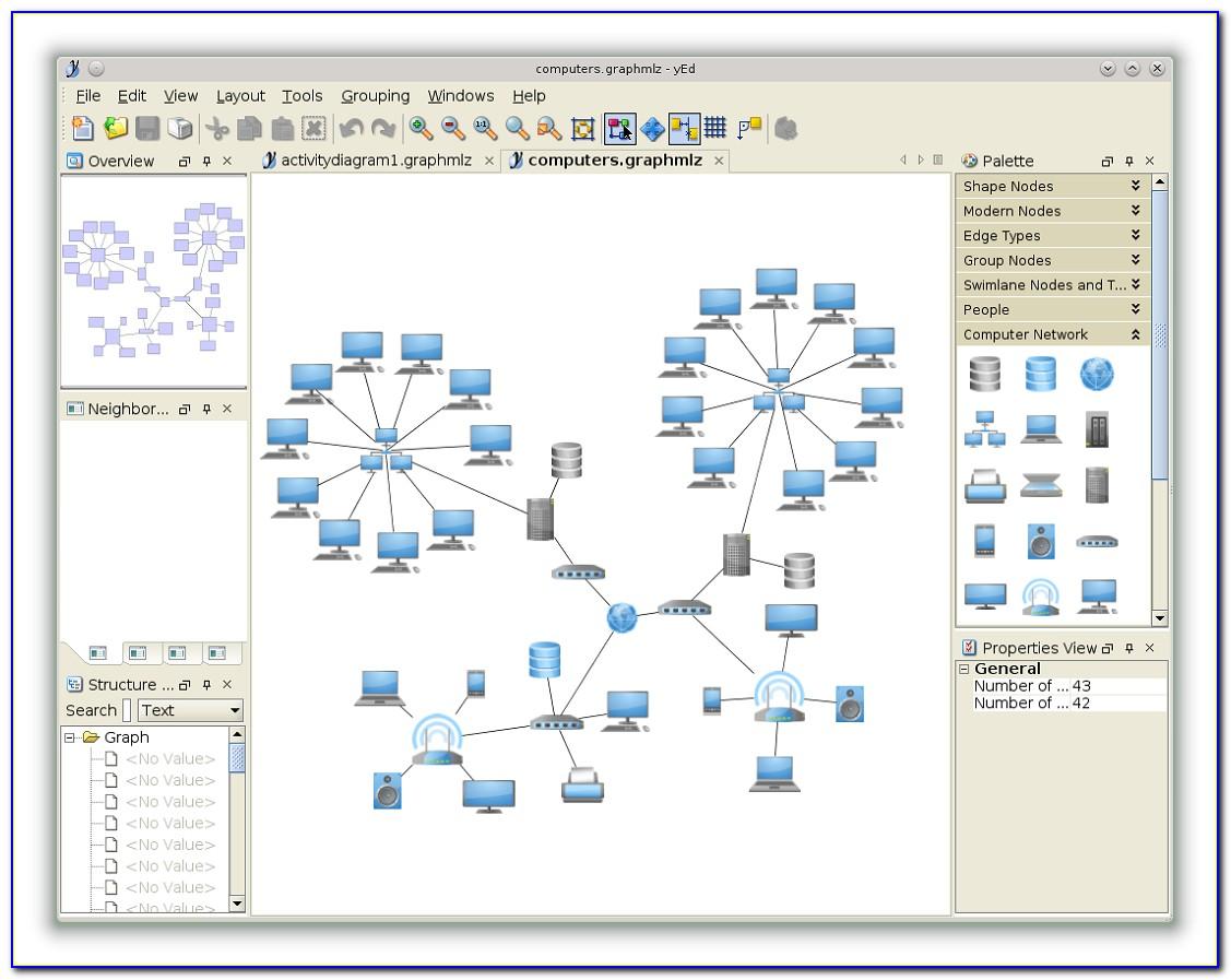 Visio Shapes Network Topology