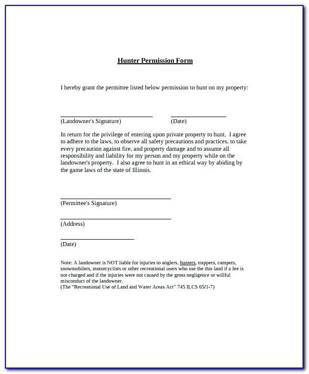 Waiver Of Liability Ontario Template