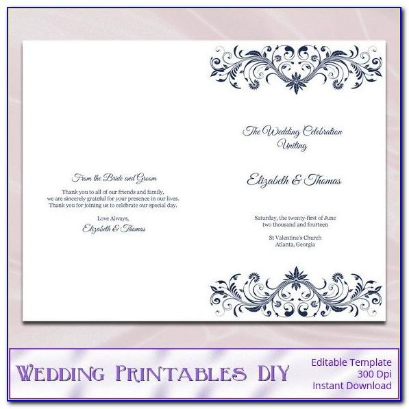 wedding-ceremony-mass-booklet-template