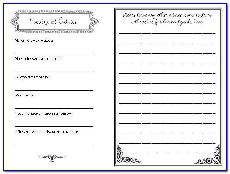 Wedding Guest Book Template Free Download