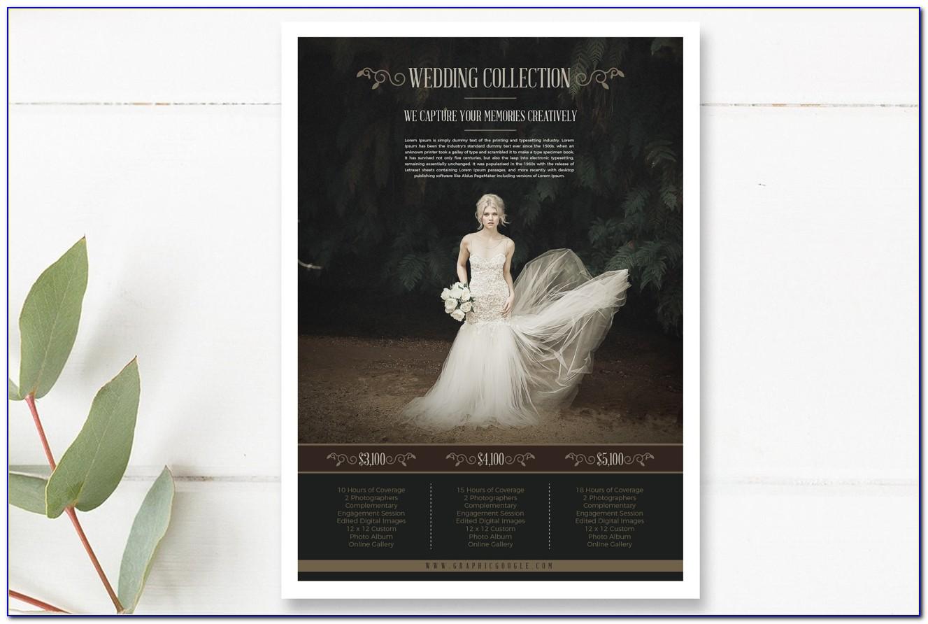 Wedding Photography Brochure Templates Free