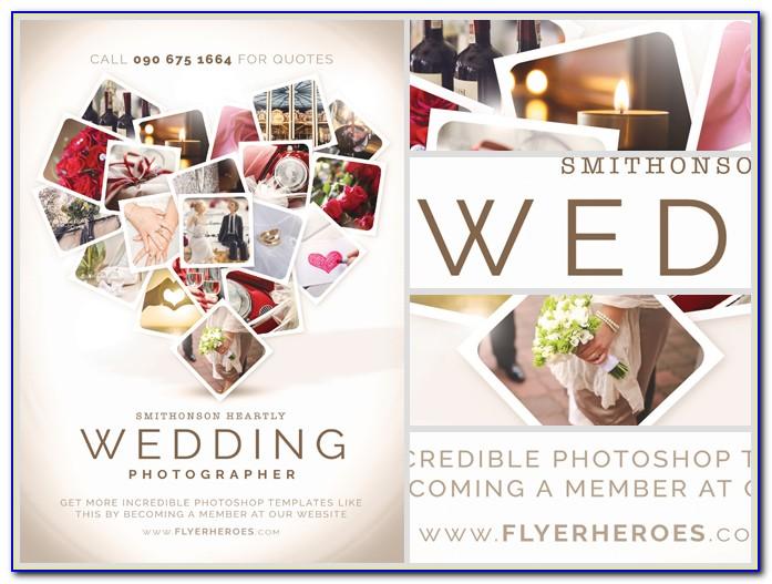 Wedding Photography Flyer Template Free