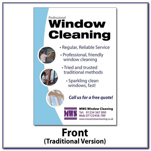 Window Cleaning Invoice Forms