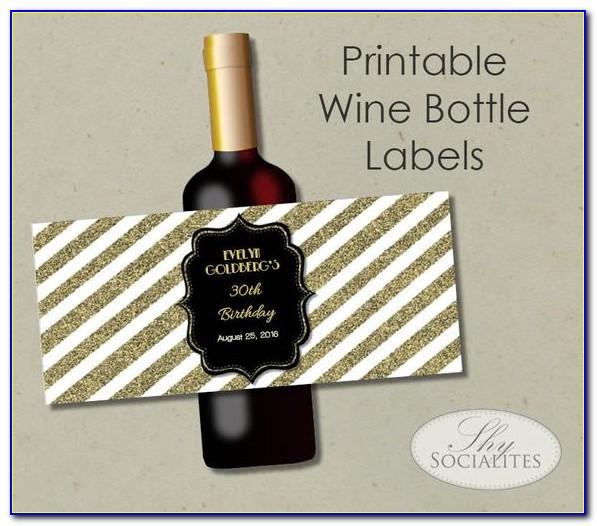 Wine Label Template Microsoft Word