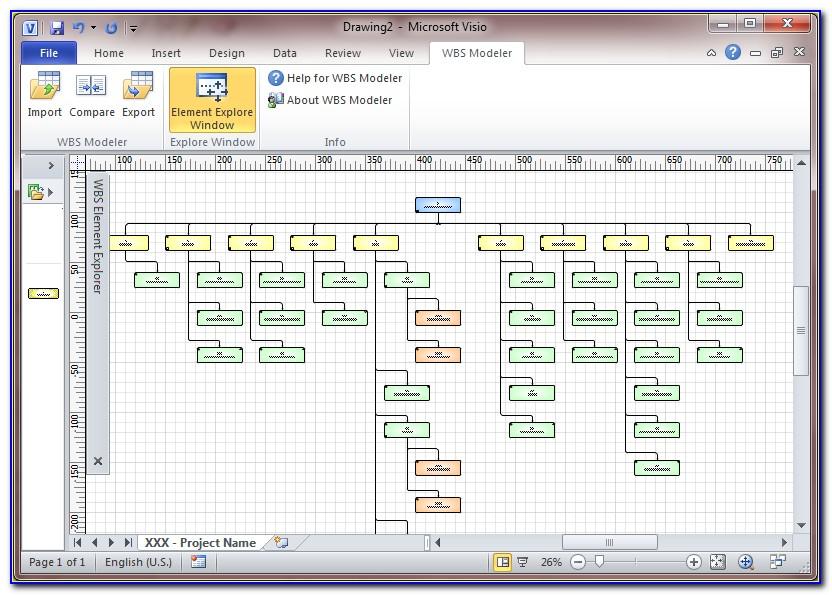 Work Breakdown Structure Template Excel