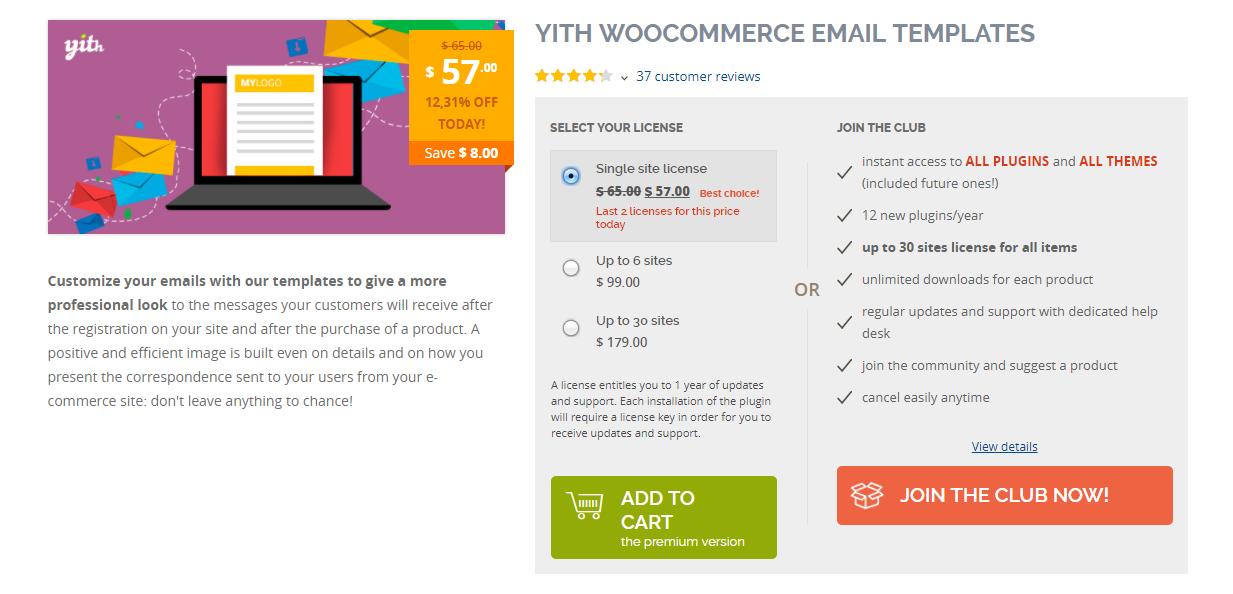 Yith Woocommerce Email Templates Nulled