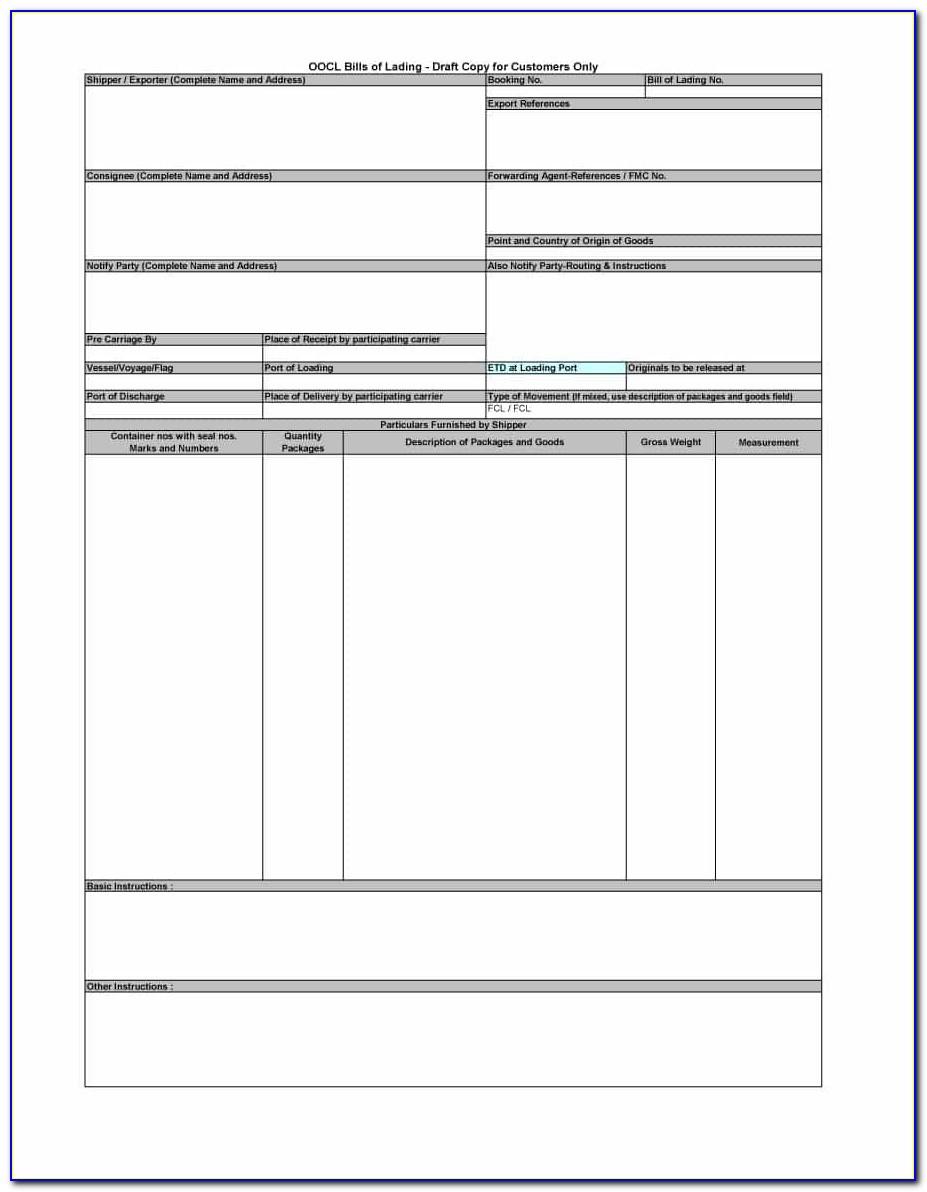 Bill Of Sale Template For Boat Motor And Trailer