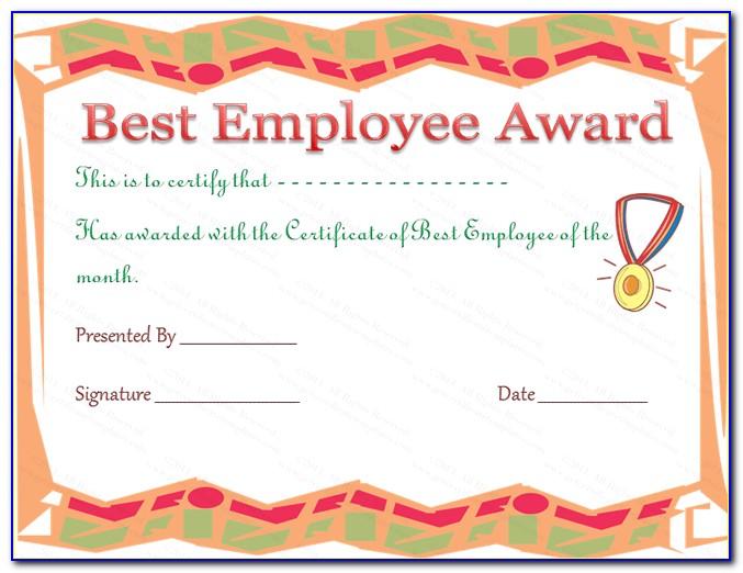 Certificate Of Appreciation Template Free Word