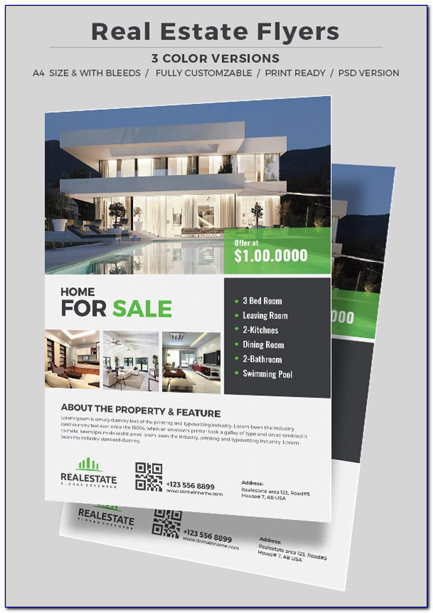 Flyer Templates For Real Estate Agents
