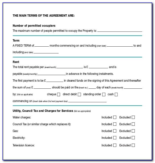 Free Uk Commercial Lease Agreement Template