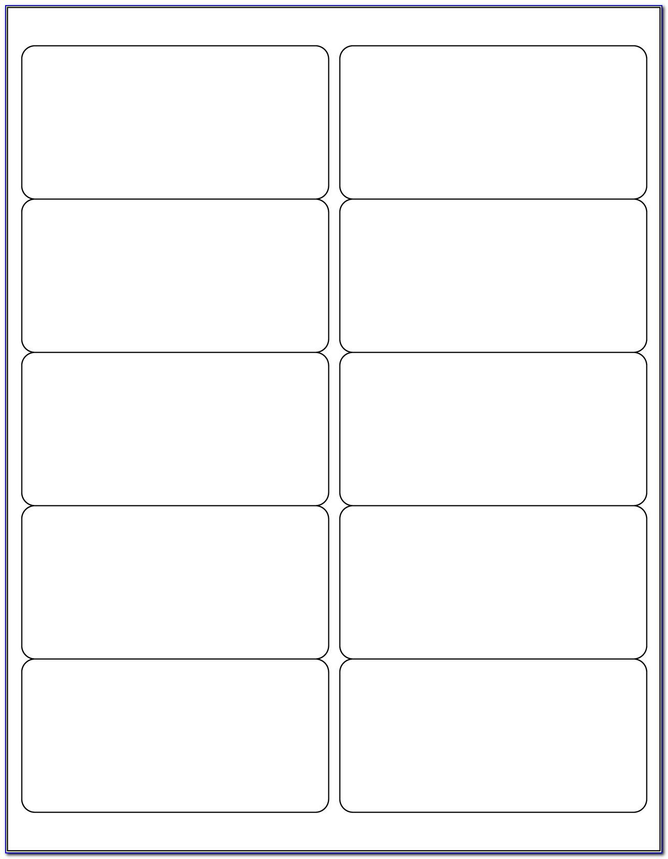 Avery 1X1 Labels Template