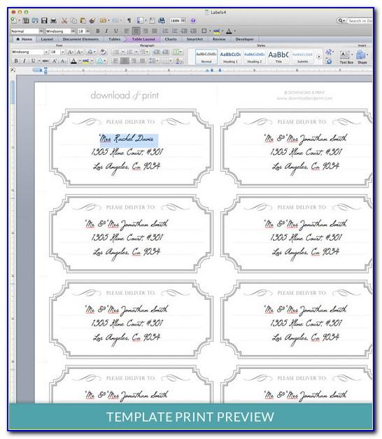 Template For Printing Small Envelopes