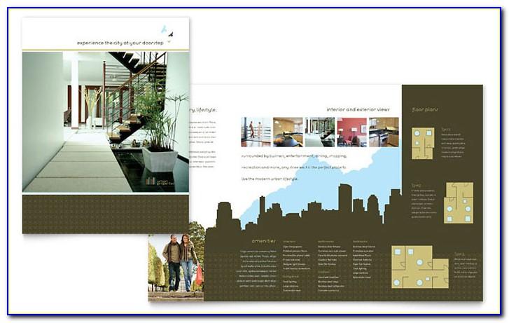 Template For Real Estate Brochure