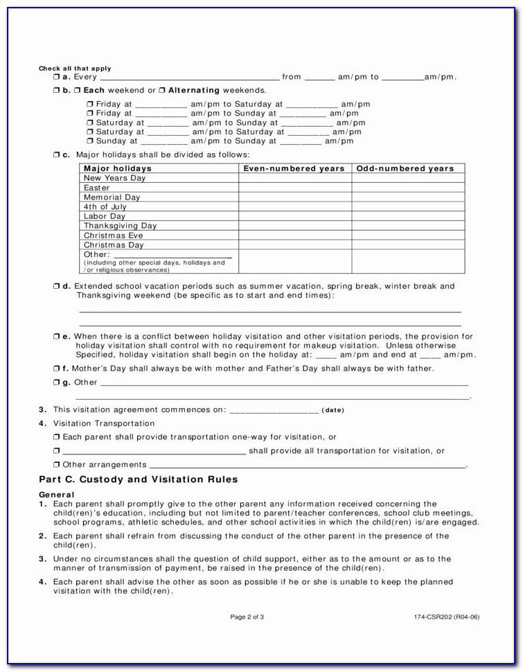 Temporary Power Of Attorney Forms