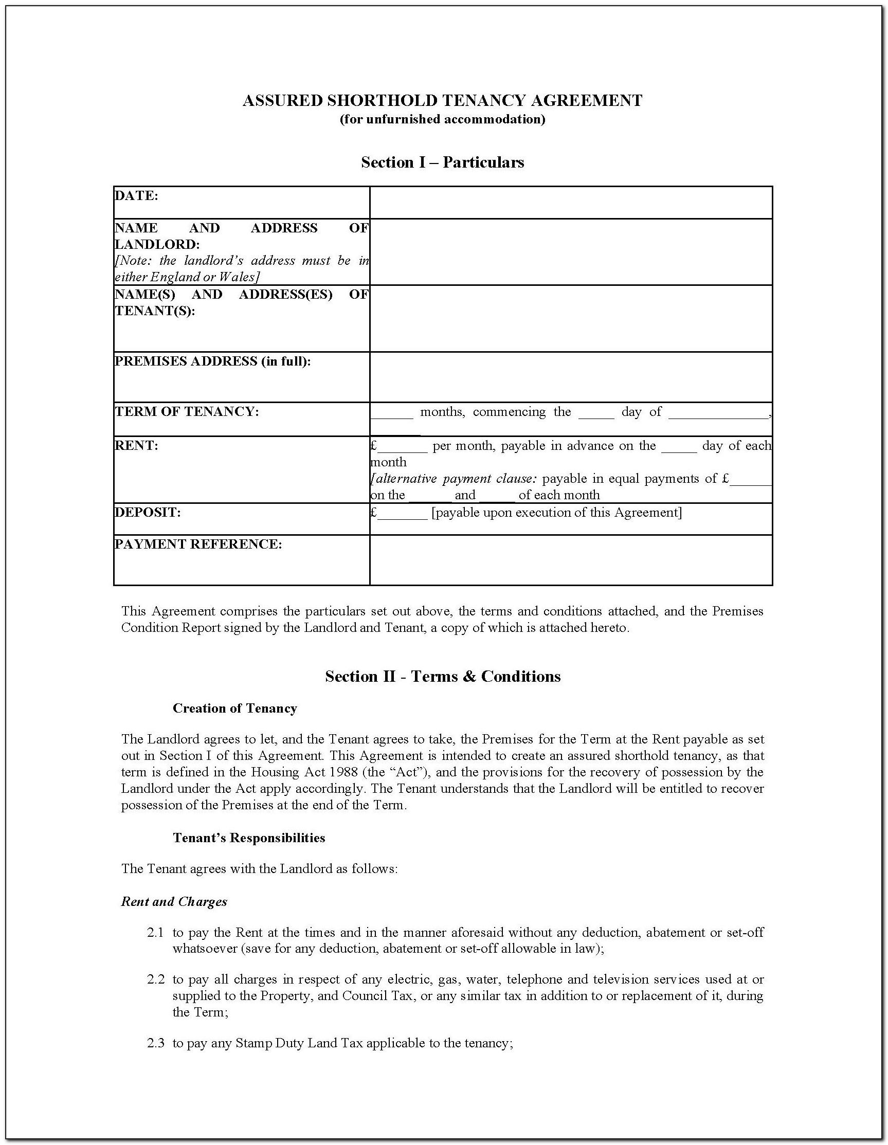 Tenant Inspection Checklist Form