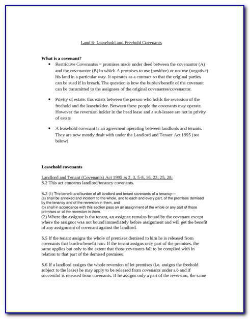 Tenants In Common Agreement Template Canada