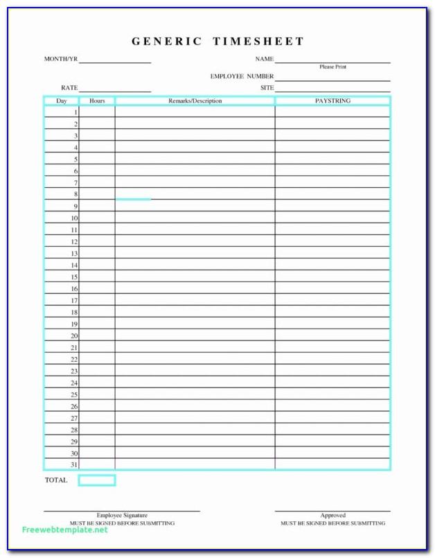 Time And Motion Study Template Pdf