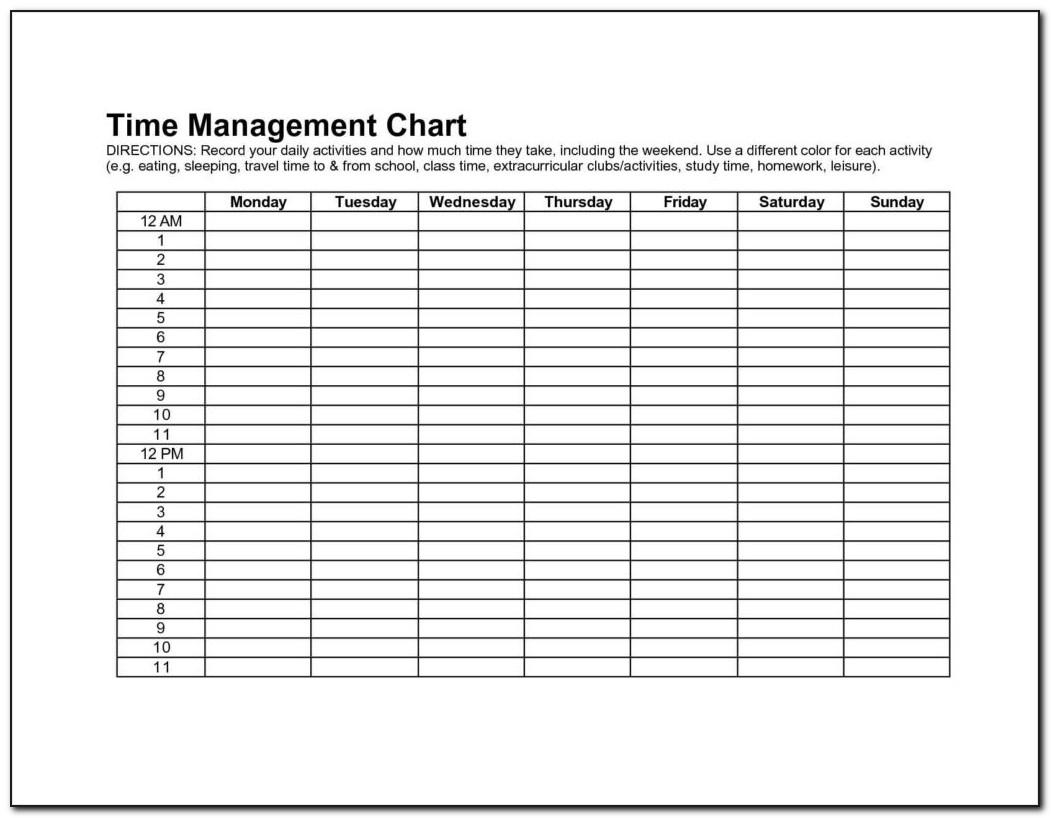 Timetable Excel Template