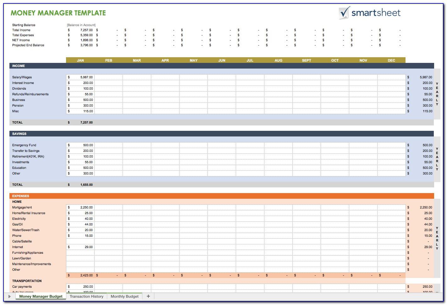 Tracking Sheet Excel Template