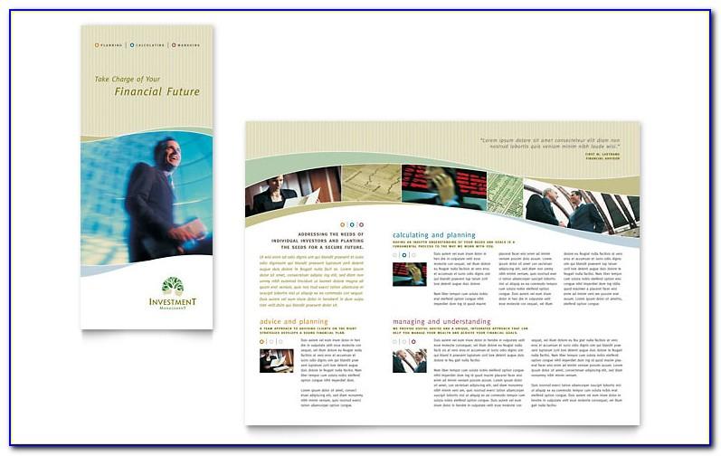 Tri Fold Brochure Free Download Psd