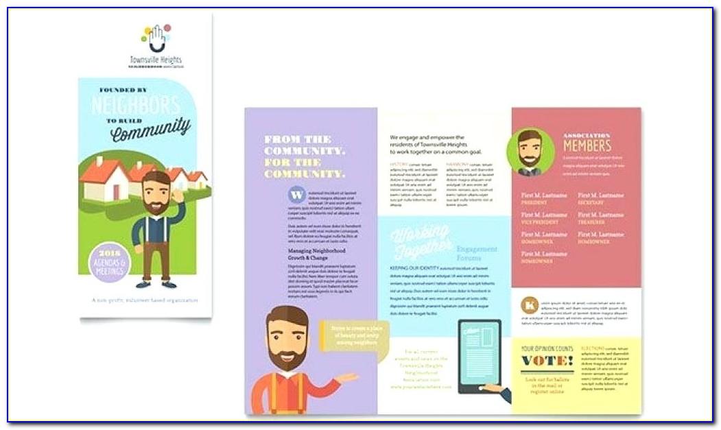 Two Sided Brochure Templates Free
