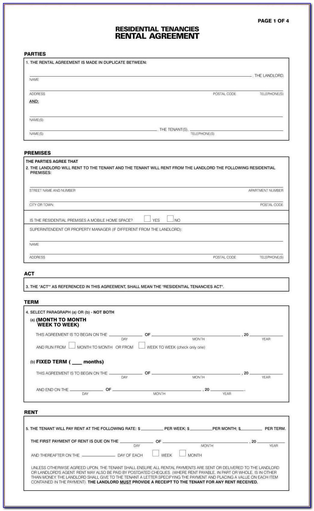 Assured Shorthold Tenancy Agreement Template Free Download