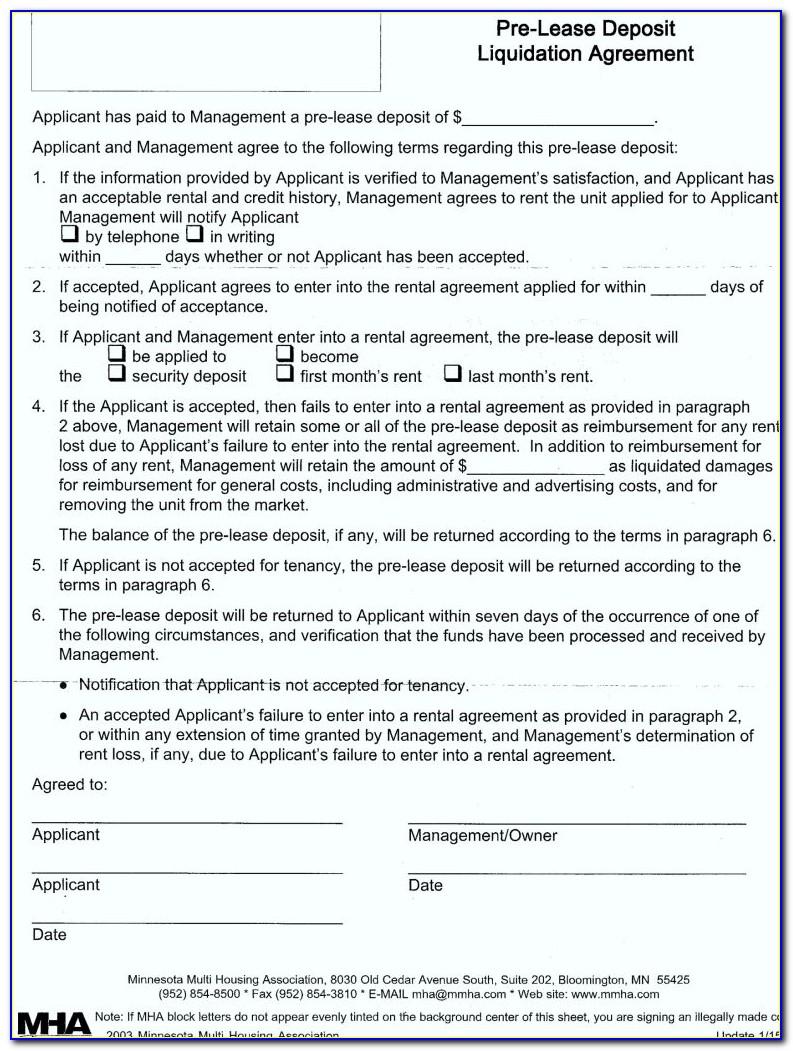 Commercial Sublease Agreement Template Bc