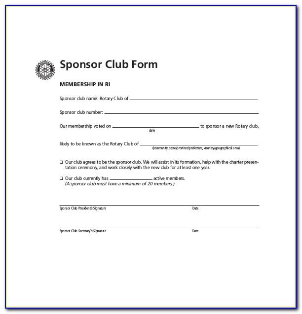 Event Sponsorship Proposal Template Word
