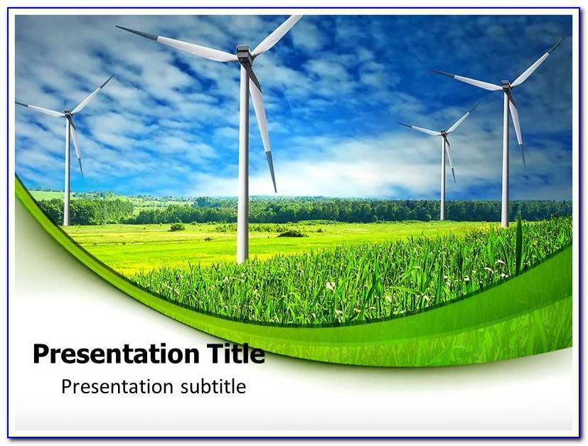 Renewable Energy Powerpoint Template Free Download
