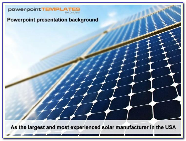 Renewable Energy Presentation Powerpoint Template