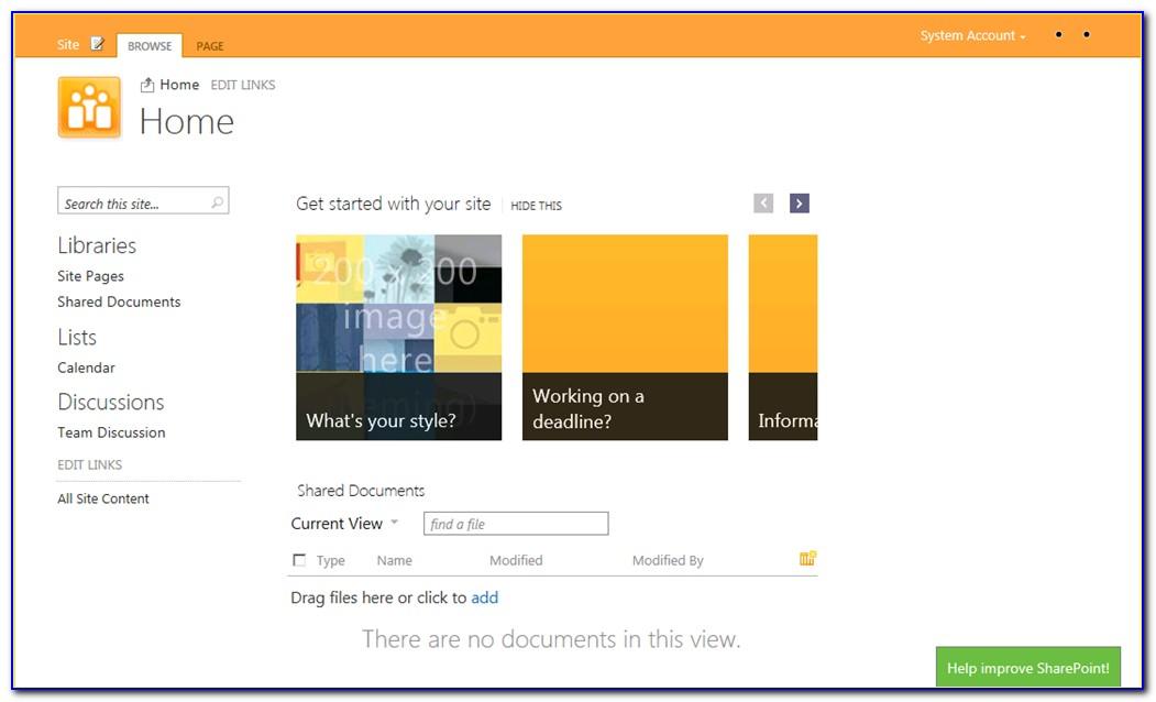 sharepoint 2013 project management template