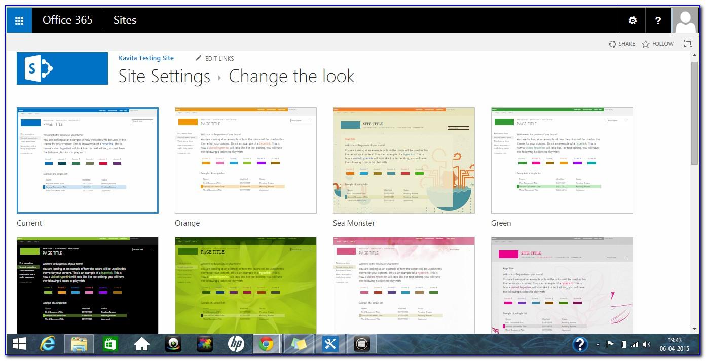 Sharepoint 2013 Hr Site Template