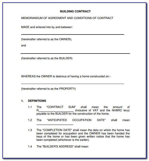 Simple Consignment Contract Template