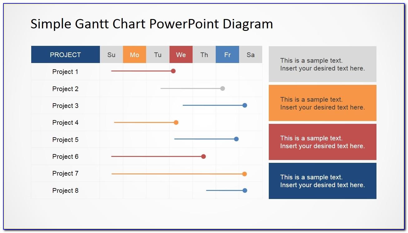 Simple Gantt Chart Template For Mac
