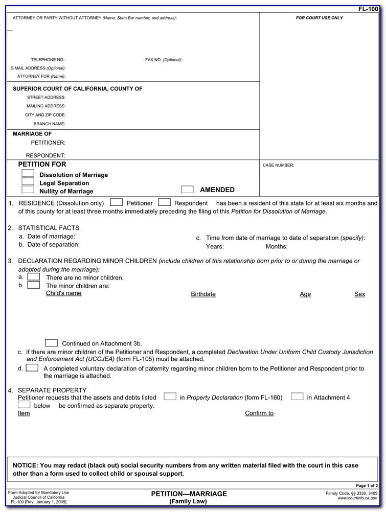 Simple Separation Agreement Template Bc
