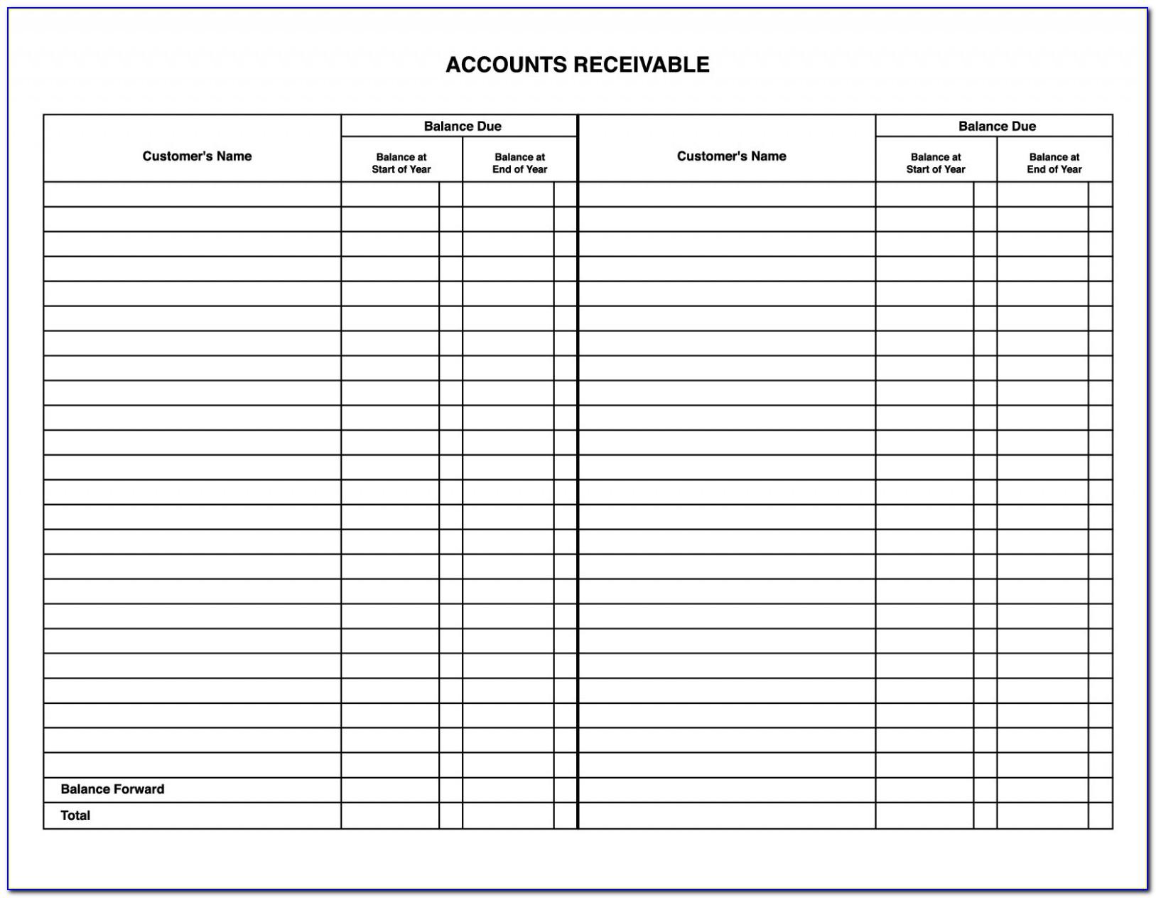 Small Business Accounting Excel Template