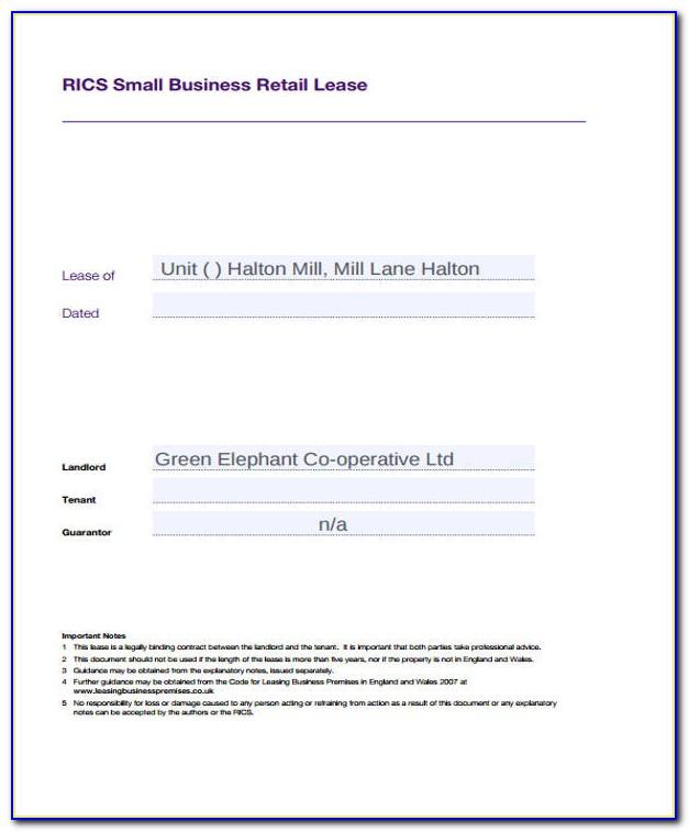 Small Business Investment Contract Sample