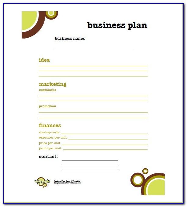 Small Business Pl Template