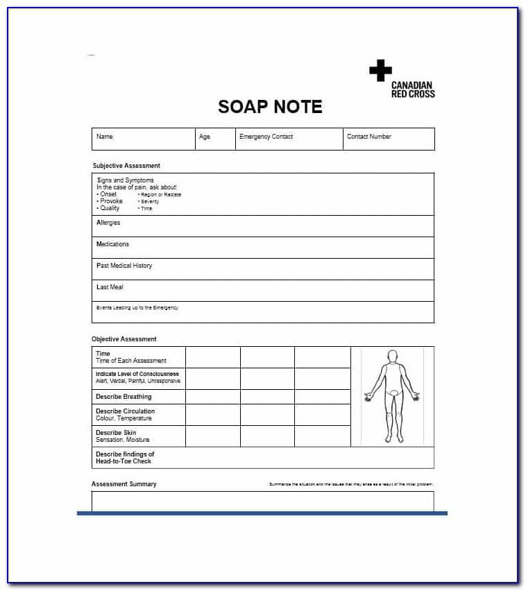 Soap Progress Notes Sample