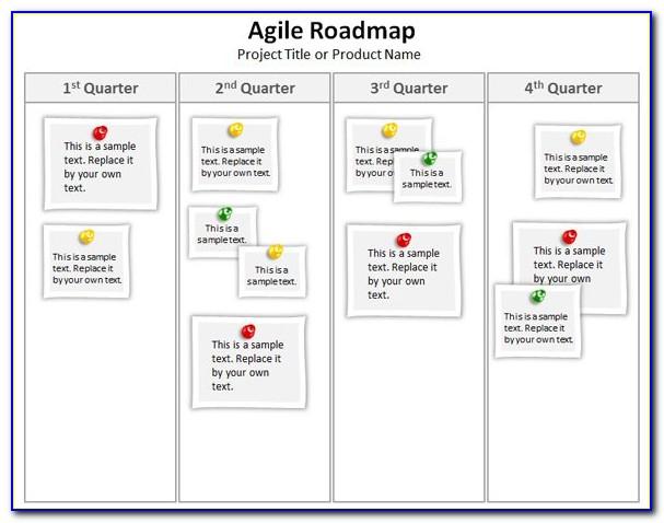 Software Roadmap Template Powerpoint