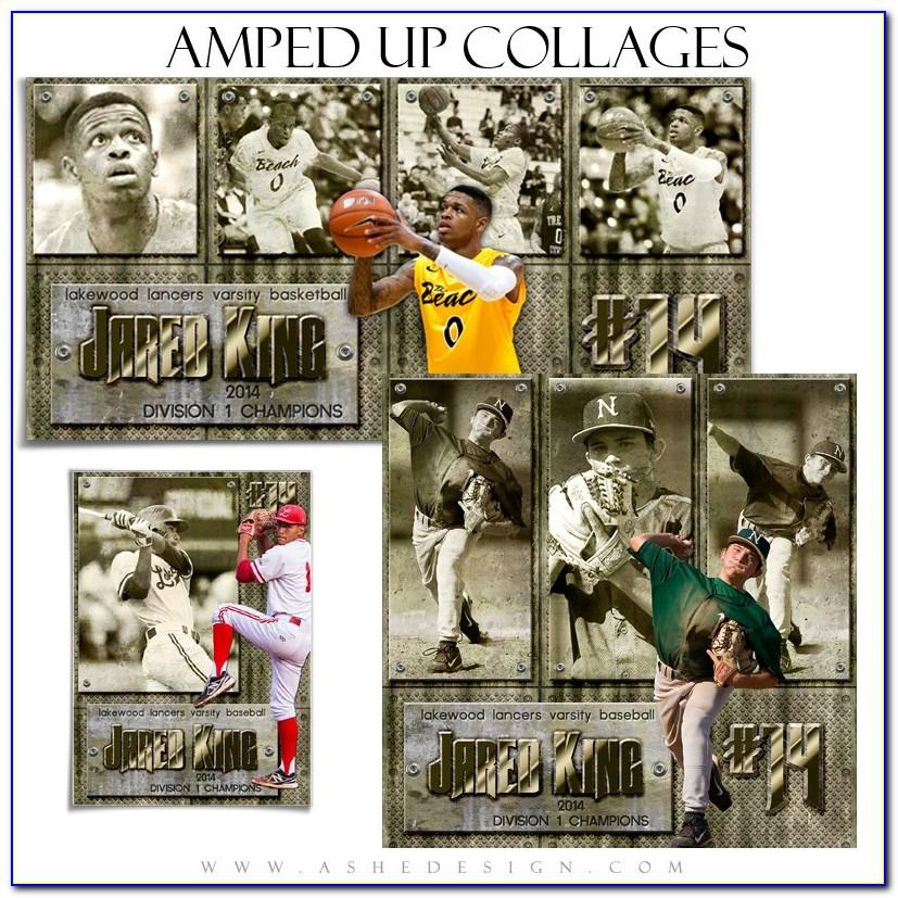 Sports Collage Templates Photoshop