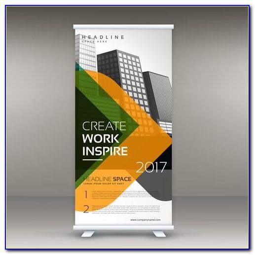 Stand Banner Template Design
