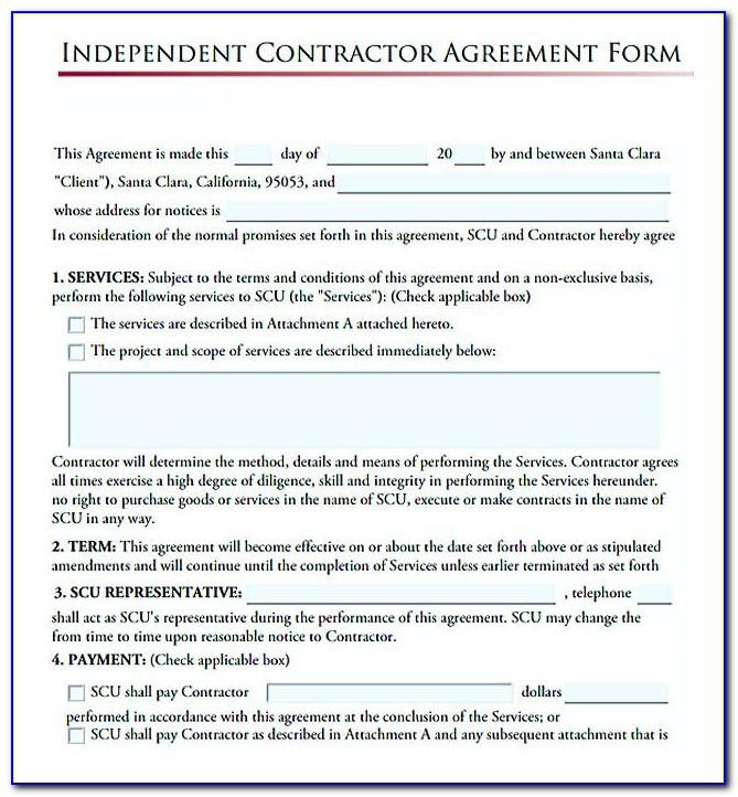 Subcontractor Agreement Template South Africa