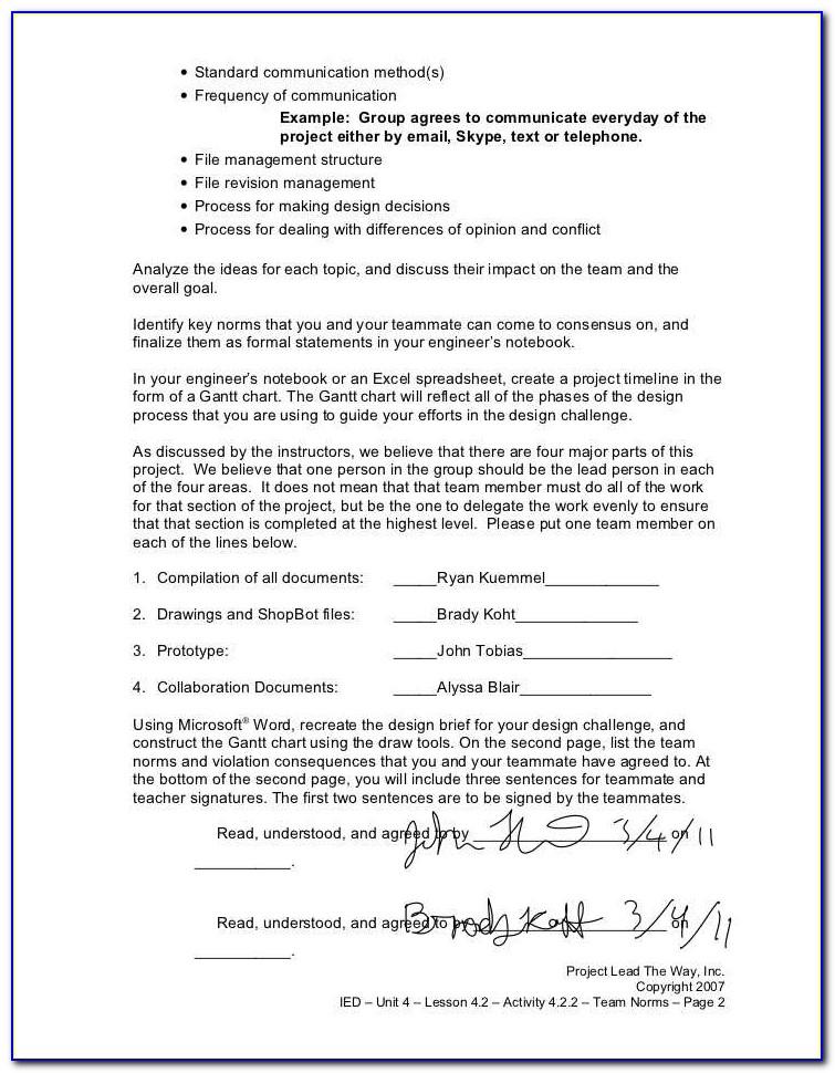 Teaming Agreement Sample Template