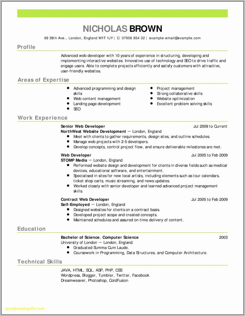Certified Nursing Assistant Resume Sample Pdf